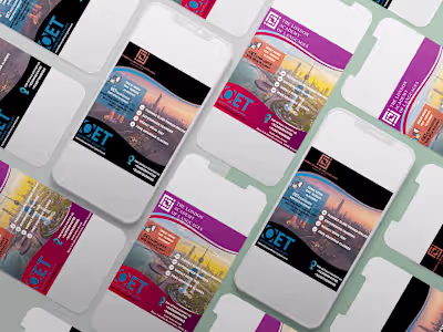 Social Media design for London Academy of Languages 