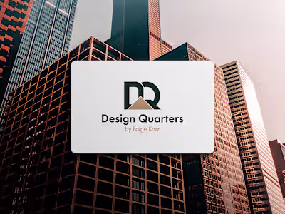 Design Quarters by Faige Katz Logo Design by Mazharul Islam Udo…