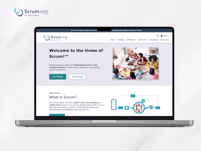 Scrum.org Website Redesign :: Behance