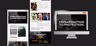Concrete Jungle Website Design
