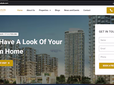 Real Estate Website