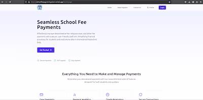 School Fee Payent System