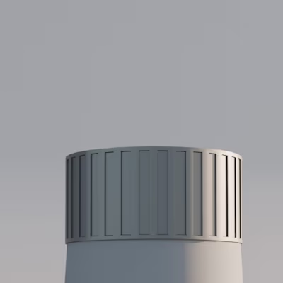 Bottle Water 3D Model.