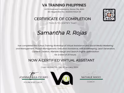 VA Training PH