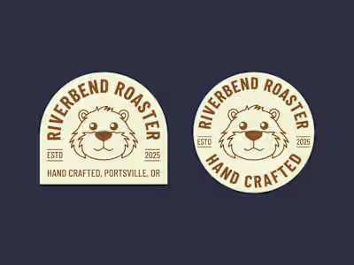 Visual Identity Project for Riverbend Roaster