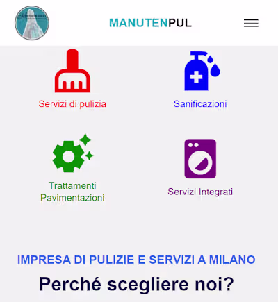 MANUTENPUL Web Design and Development
