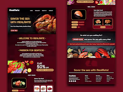 Food Delivery Website