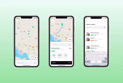 Mobile App for Electric Car Charging Station