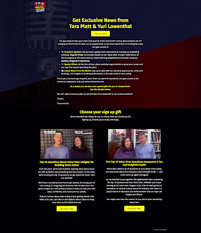 The main project was helping