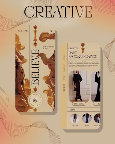 Accent Design app ui design