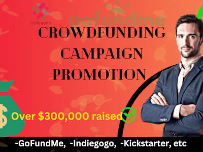 Crowdfunding campaign creation on crowdfunding platforms