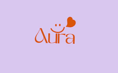 Aura Supplement Brand Identity and Packaging Design