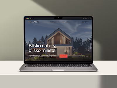 Satrum Group - Web Design & Framer Development