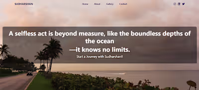 Personal Blog Website