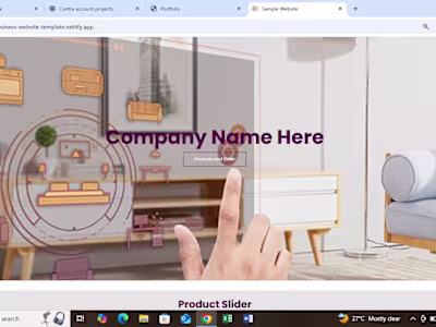 Responsive Business Website Design
