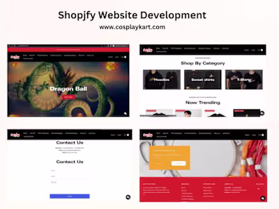 Shopify Website Development 