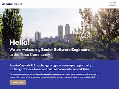 Recruiting Landing page