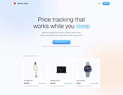 Track product prices from Amazon,