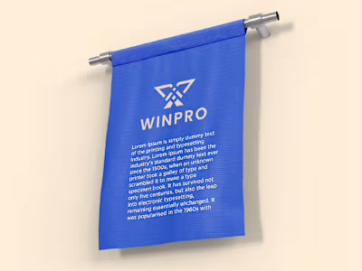 Winpro Logo and Brand Identity Design 