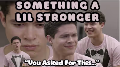 SOMETHING A LIL STRONGER - YouTube