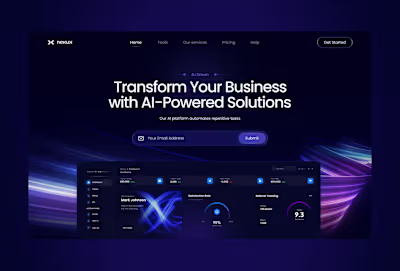 Nexus - SaaS & AI Framer Website