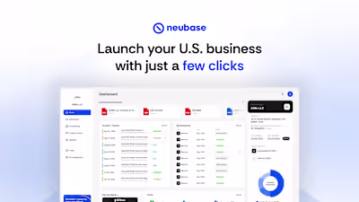 Neubase: Register U.S. companies from anywhere in the world
