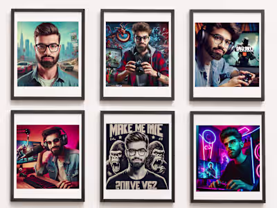 I will create custom ai art using midjourney advanced.