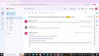 Social Media and Email Outreach