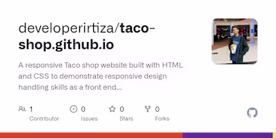 GitHub - developerirtiza/taco-shop.github.io: A responsive Taco…