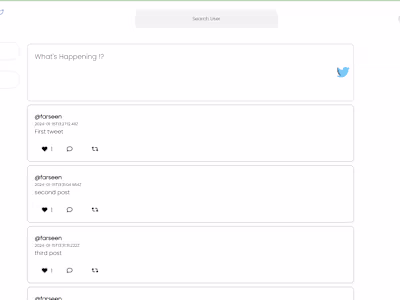 Twitter Clone Project
