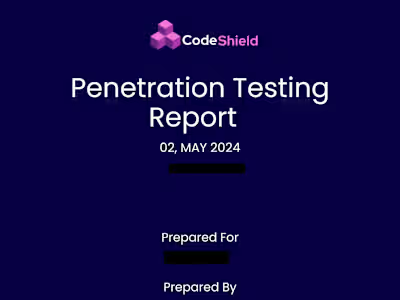 Penetration Testing Report