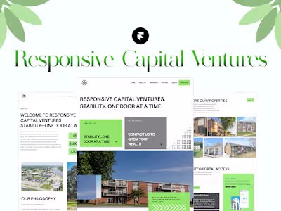 Real Estate Website Development in Framer