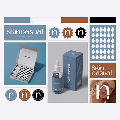 skincare brand identity