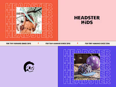 Brand Identity & Packaging Design for Headster Kids