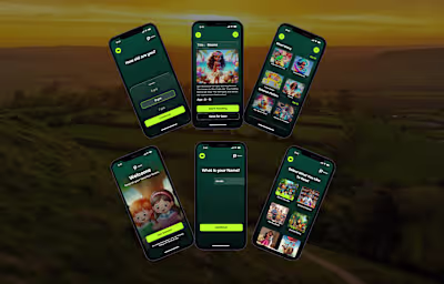 Kids' Reading App mobile application designed to encourage r...