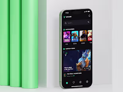 Vanar - Seamless Streaming Mobile App