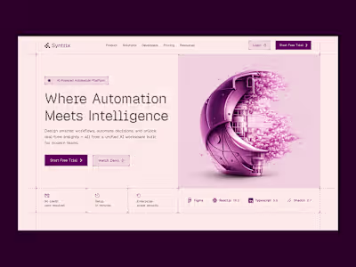 Explore Hero Concepts in Syntrix with Geist Pixel Expertise
