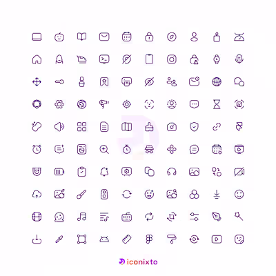 My 2026 goal is to finish up the redesign of Iconixto icons ...