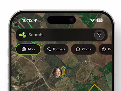 Earthfarms / Regenerative Agriculture / iOS Apps & Design
