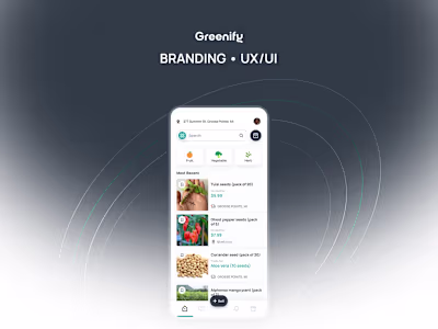 Greenify - E-commerce platform :: Behance