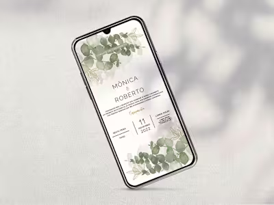 Elegant Wedding Invitation