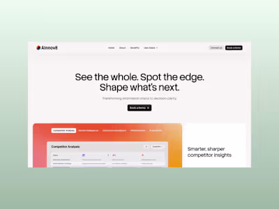 Enterprise AI Platform Website