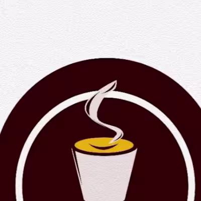 sachin kumar on Instagram: “Illustrator logo design
☕”