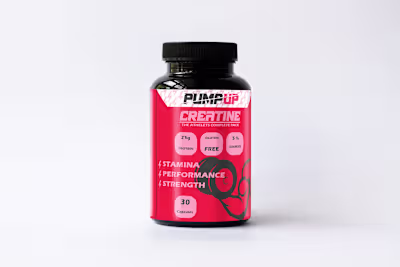 Minimal and appealing supplement package design on Behance