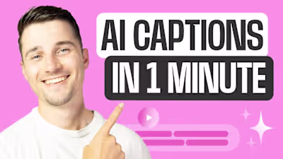 AI Subtitle Generator – Add Captions in SECONDS 🔥 