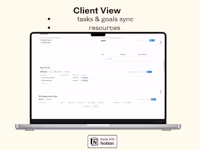 I'm happy to be here! Just wrapped up a client portal on Not...