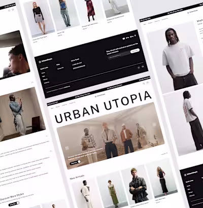 UrbanUtopia E-commerce Website