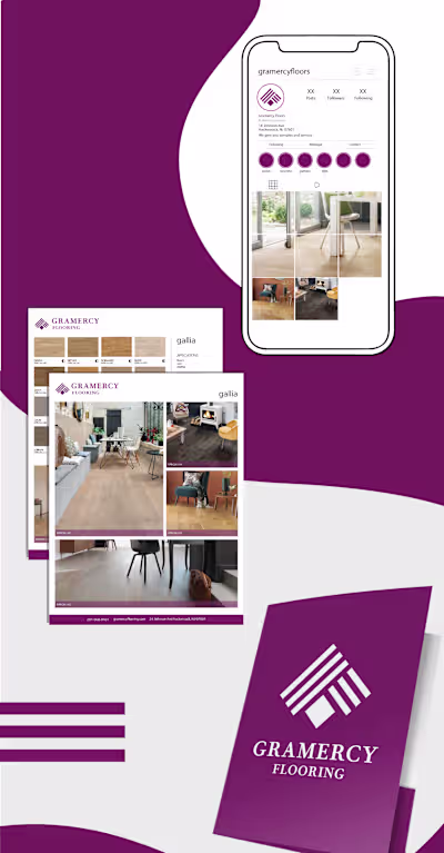 Gramercy Flooring - Branding Design on Behance
