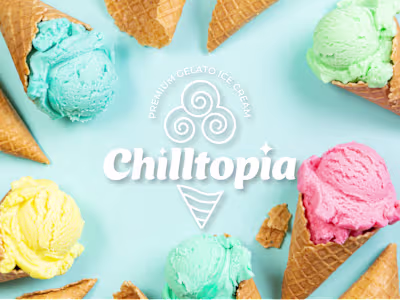 Chilltopia - Logo & Brand Identity