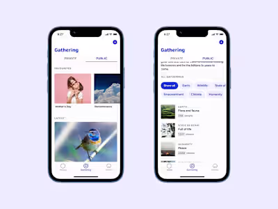A communication app for meaningful interactions